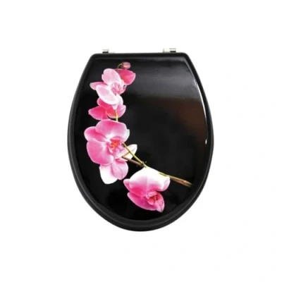 Image of MSV Lanyu MDF TOILET SEAT, Black