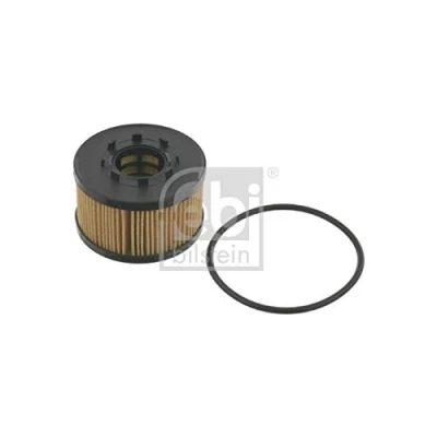 Image of 1088179, 1105691, 1349745 Oil Filter FEBI BILSTEIN 27141 with seal ring Insert FORD: Transit Mk6 Van, MONDEO 3, 3 Kombi