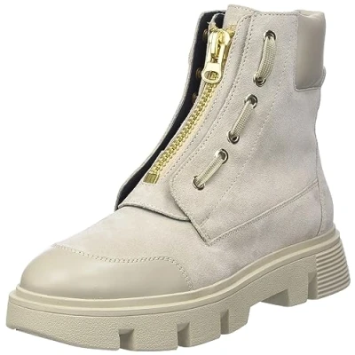 Image of Geox Women&#039;s D Vilde Ankle Boot, Sand, 5 UK