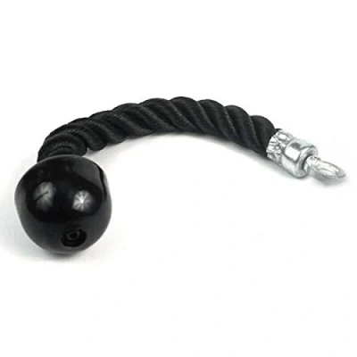 Image of Kabalo Single Tricep Rope Cable Attachment Pull Down Handle Multigym Home Gym Train Lat Bicep