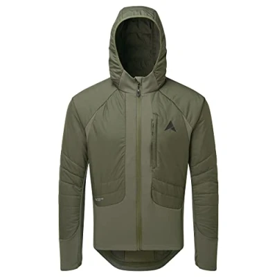Image of Altura Mens Esker Dune Water Repellent Insulated Mountain Bike Jacket Dark Olive 3X Large