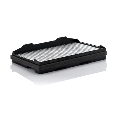 Image of 12758727, 12758728, 12758729, 32020155, 5335948 Pollen Filter MANN CUK 3220 Activated Carbon 326mm 200mm 56mm SAAB: 9 5 Estate