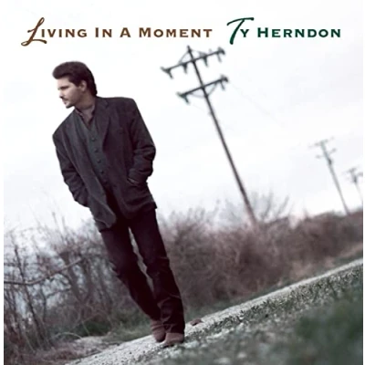 Image of Ty Herndon Living In A Moment Autographed 1996 USA CD album EK67564