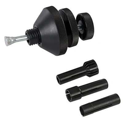 Image of Dapetz ® Clutch Alignment Tool with 3 Sleever Anchors Expanding Collets Universal Automotive Car Centering Refitting Replacement, Durable Glass Reinforced Nylon and Steel Construction.