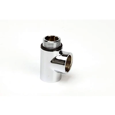Image of Greenedhouse Dual Fual T piece Heating Element connector Electric &amp; Central 1/2&quot;