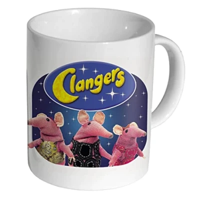 Image of The Clangers Great Advertising Ceramic Coffee Mug / Cup