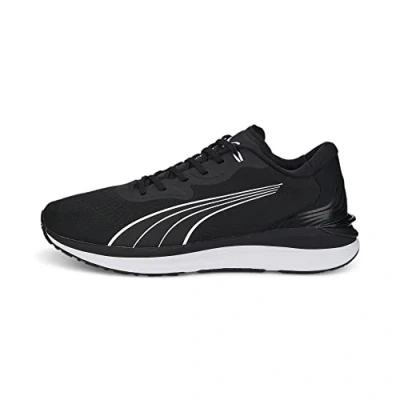 Image of PUMA Men&#039;s Electrify Nitro 2 Running Shoe, Black White, 8.5 UK