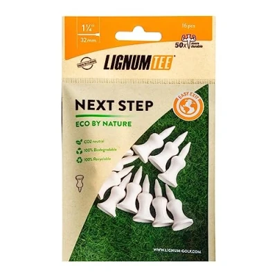 Image of LIGNUM 32MM NXT Step Ecoline Tees 12PK Biodegradable Golf Tee