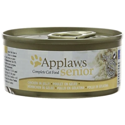 Image of Applaws Senior Cat Chicken in Jelly, 24 x 70 g