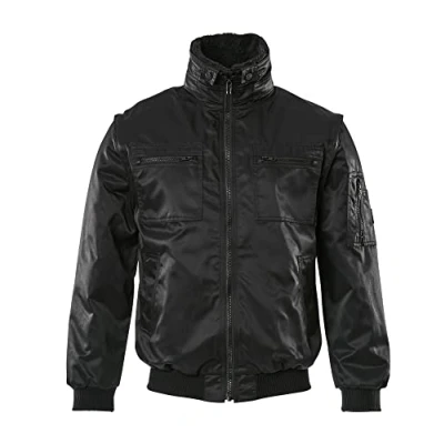 Image of Mascot 00520 620 09 Innsbruck Originals Detachable Pile Lining Water Repellent Bearnylon Pilot Jacket, Size XL, Black