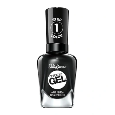 Image of Sally Hansen Miracle Gel, 046 Blacky O, 14.7 ml
