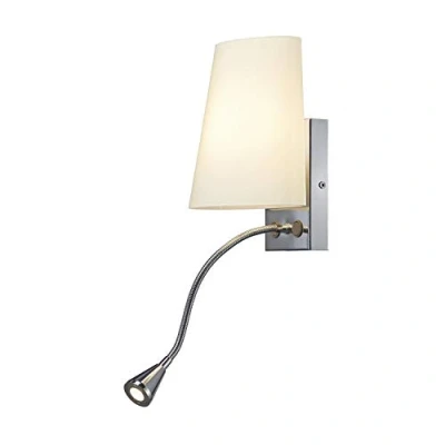 Image of SLV Surface Mounted Wall Light COUPA Flex/Internal Illumination, LED spot, Light, spot / G9 3000K 3.4W 140lm Chrome