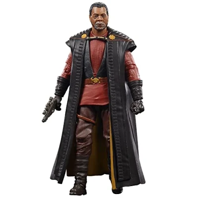 Image of Star Wars The Black Series Magistrate Greef Karga Toy 6 Inch Scale Mandalorian Action Figure, Toys Ages 4 and Up
