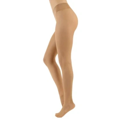 Image of CALZITALY Seamless Sheer Tights, No Seam Pantyhose, Invisible Tights Black, Skin, Blue, Violet, Red, White, Green, Blue 15 DEN S, M, L, XL, XXL Made in Italy (XXL, SUN)