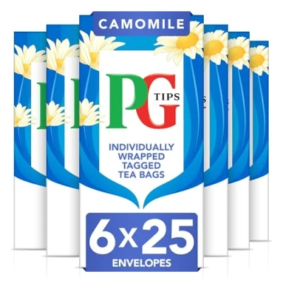 Image of PG Tips Camomile Envelope Tea Bags (Pack of 25) 800401