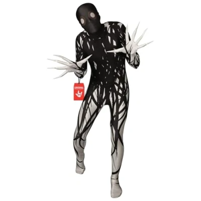 Image of Morphsuits Official Adults Zalgo Urban Legend Creepy Pastas Monster Fancy Dress Costume X Large