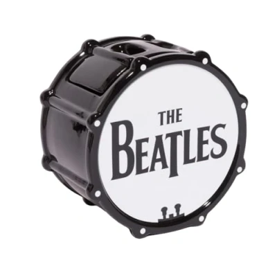 Image of Half Moon Bay The Beatles Drum Ceramic Shaped Cookie Jar