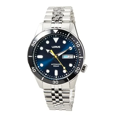 Image of Lorus Men Analog Automatic Watch with Metal Strap RL449AX9