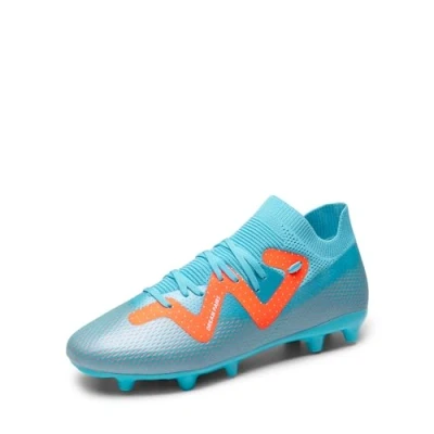 Image of DREAM PAIRS Men&#039;s Football Boots Low Top Soccer Shoes,Size 8,Blue/RED,SDSS2402M E