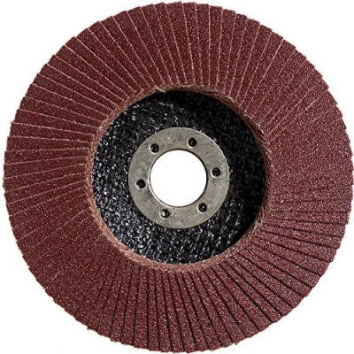 Image of Bosch 2608603714 K80 Flap Disc for Metal, 0 V, Black/Red, 115 mm
