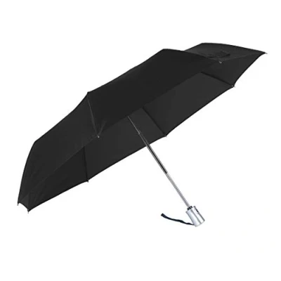 Image of SAMSONITE Rain Pro 3 Section Auto Open Close Folding Umbrella, 28 cm, Black (Black)