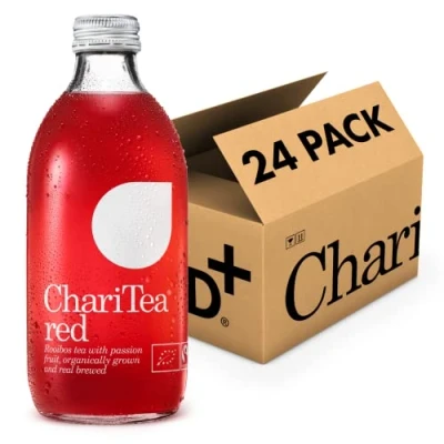 Image of ChariTea Red Iced Tea: Rooibos Tea 24 x 330ml