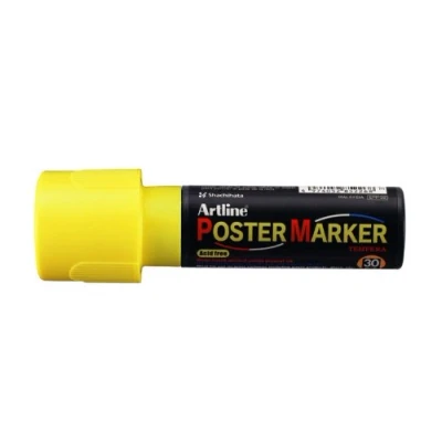 Image of Artline 30mm Giant Poster Marker Fluoro Yellow