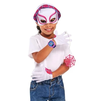 Image of Rubies Official Marvel Spidey And His Amazing Friends Ghost Spider Toddler Dress Up Accessory Set