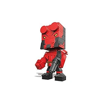 Image of Mega Bloks 887961366174 900 DTW66 Kubros Hellboy Building Set, red/Black