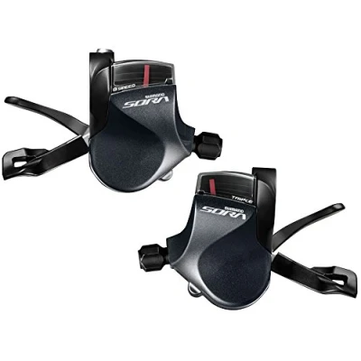 Image of SHIMANO SHIFT Lever Sora R3000 triple flat bar