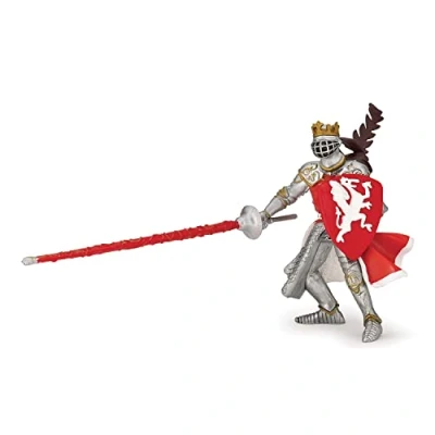 Image of Papo MEDIEVAL FANTASY Figurine, 39386 Red Dragon King, Multicolour, Medium