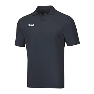 Image of JAKO Men&#039;s Base Polos, Anthrazit, M