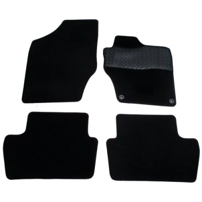 Image of Sakura WW0148 Carpet Floor Mat, Black Trim