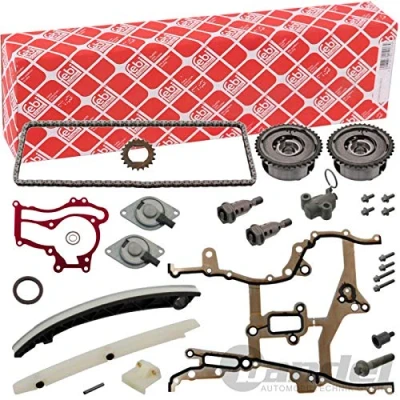 Image of 0637241, 0637241S5, 637241S5 Timing chain Kit FEBI BILSTEIN 49455 Simplex, Closed VAUXHALL: Corsa Mk3, Mk4, Mokka / X