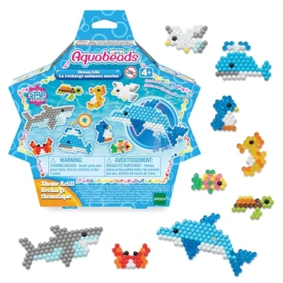 Image of Aquabeads Ocean Life Pack, Art &amp; craft bead kit 31769