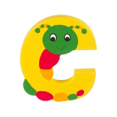 Image of Orange Tree Toys Wooden Alphabet Letters C