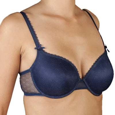 Image of Selene Womens Margari padded underwire bra 124180389 women Blue Size 32B
