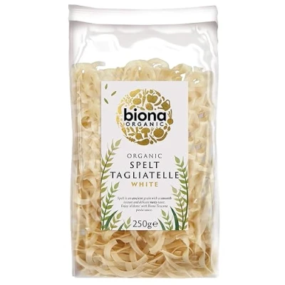Image of Organic Spelt Pasta White Tagliatelle (Biona) 250g