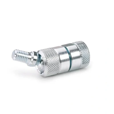 Image of Ganter Normelemente Ball Joint with Screw and Mounting Side Internal Thread M8 Steel GN 782 KS 1