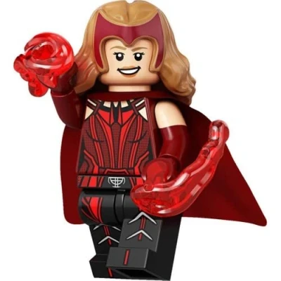 Image of LEGO Marvel Series 1 Scarlet Witch Minifigure 71031 (Bagged)