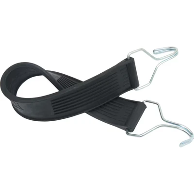 Image of Matlock 400 x 40mm Black Cargo Strap comes with 2 Wire Hooks