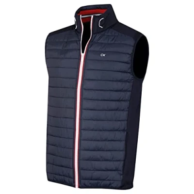 Image of Calvin Klein Mens Hybrid Gilet Navy L
