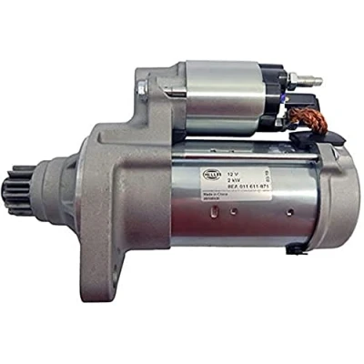 Image of 0AH911023F, 0AH911023FX, 0AH911023G, 0AH911023GX Starter motor HELLA 8EA 011 611 871 12V 2kW 13 79mm SEAT: Leon III Hatchback, II Hatchback