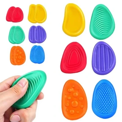 Image of 6pcs Fidget Pack, Anxiety Relief for Kids, Toys Anxiety, Kids Relief, Toy Toys, Calming Adults Sensory Stone