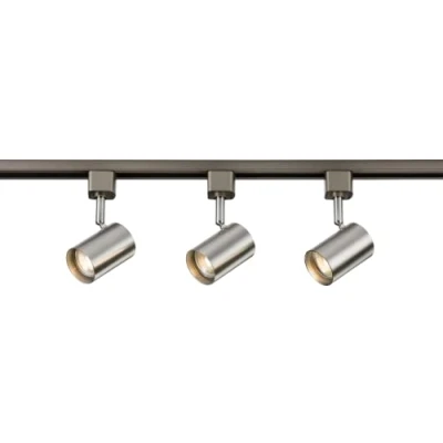 Image of KnightsBridge TRKSP8 1 Metre Tracklight Kit Brushed Chrome