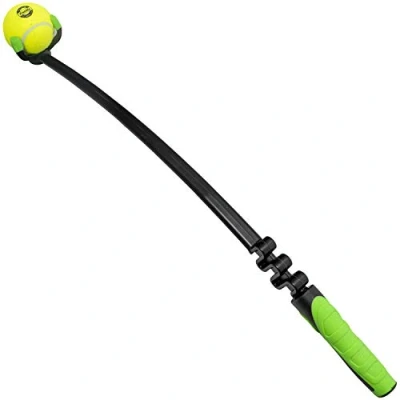 Image of Franklin Pet Supply Dog Fetch Toy Tennis Ball Launcher Play with Your