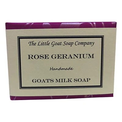 Image of The Little Goat Soap Company Rose Geranium Goats Milk Soap, 100 g