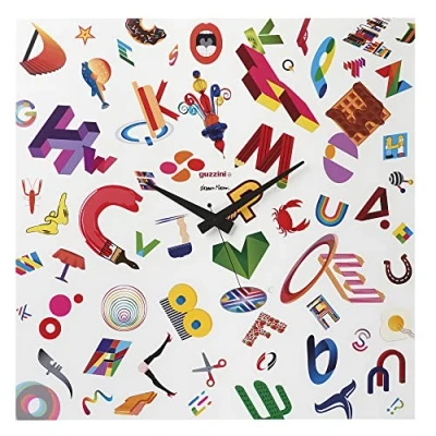 Image of Guzzini Clock, Acrylic, Assorted, One Size