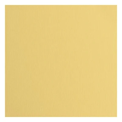 Image of Florence Cardstock Textured Coloured Card Making Supplies 12 x inch Yellow 20 Sheets Paper for Scrapbooking, Making, Die Cutting and Crafts 216 GSM Corn