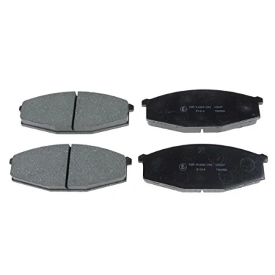 Image of 4106002J90, 41060C7025, 41060C7090, 41060C7125, 41060C7126 Brake pad set BLUE PRINT ADN14242 Front Axle NISSAN: Patrol GR 5 SUV, 4 SUV